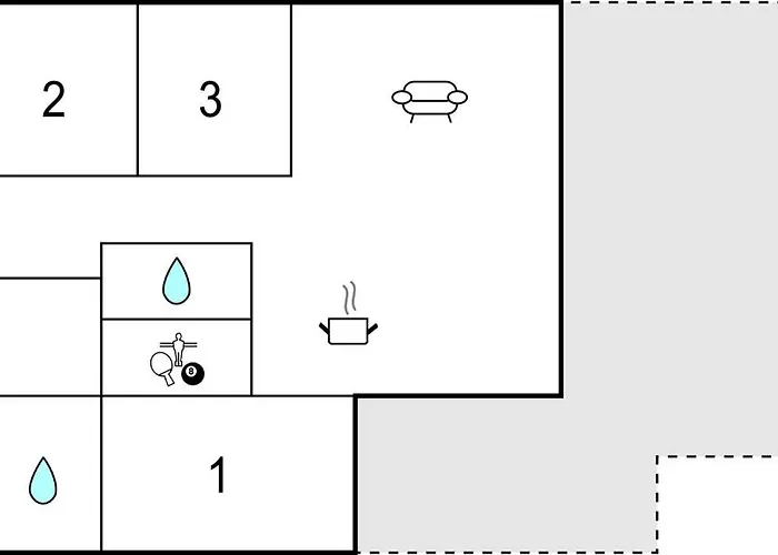 3 Bedroom In * Sjølund
